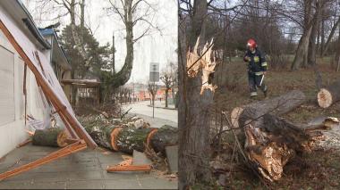 Orkan Feliks w powiecie puckim