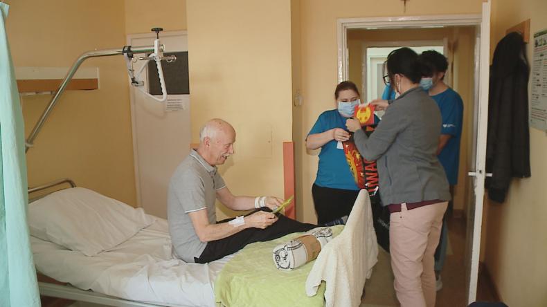 Wolontariusze wsparli chorych z okazji ich święta