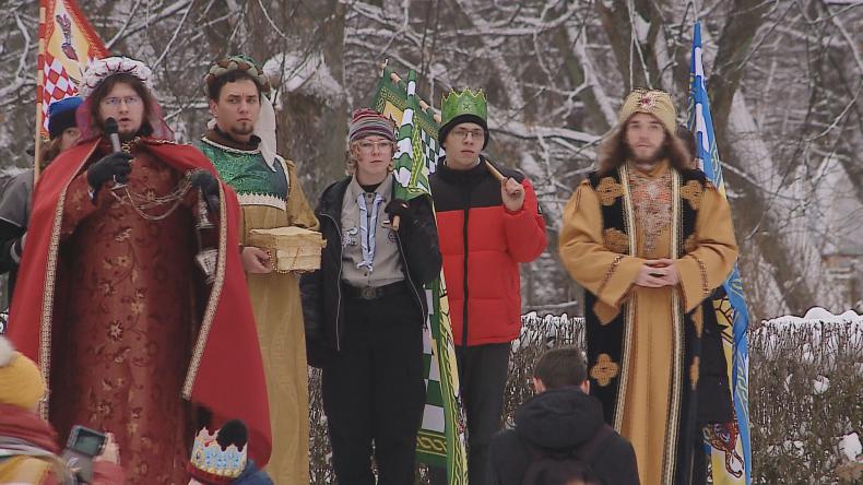 Orszak Trzech Króli przeszedł ulicami Wejherowa