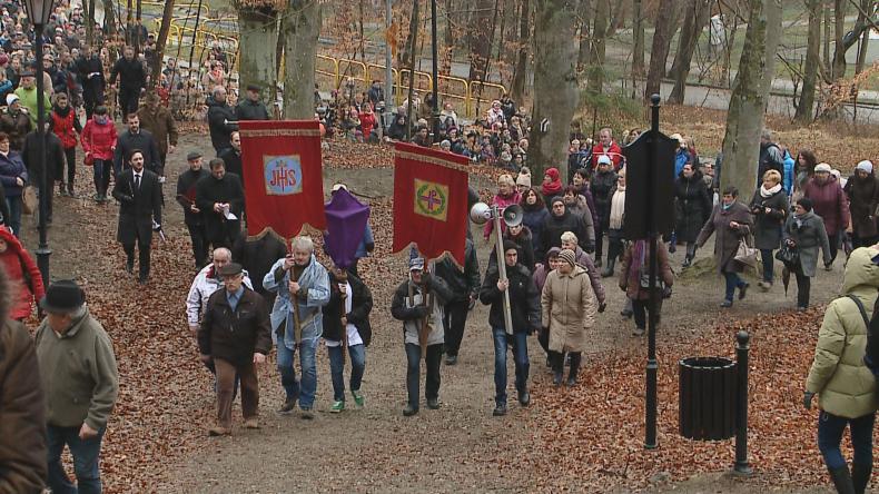 Droga  Krzyżowa na Kalwarii Wejherowskiej