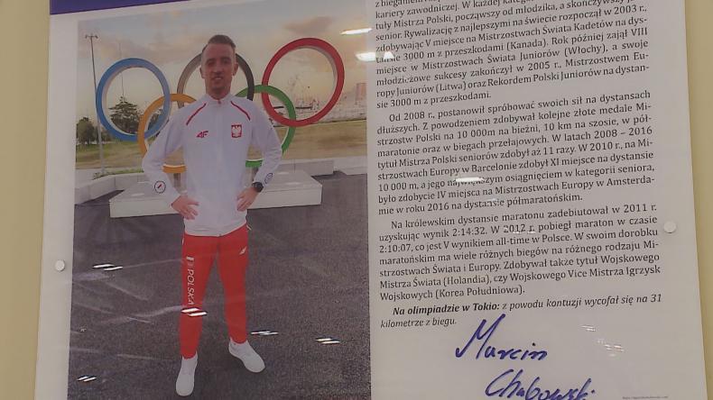 Tablica Marcina Chabowskiego w wejherowskiej „Samochodówce”