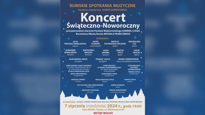 Koncert Świąteczno-Noworoczny już w niedzielę