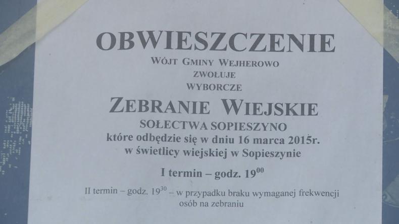 Ruszają wybory w sołectwach gm. Wejherowo