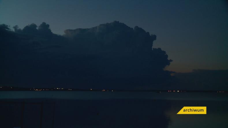 Uwaga na burze z gradem i silny wiatr