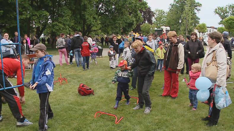 Dzień dziecka w wejherowskim parku