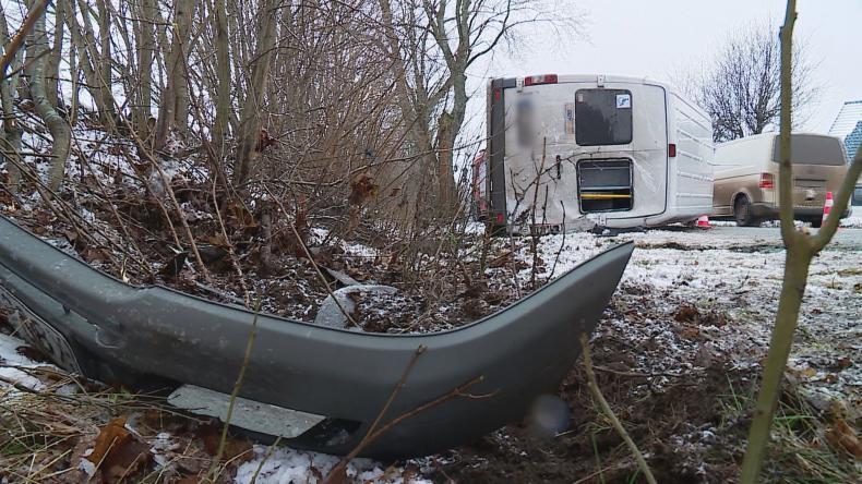 Wypadek busa z niepełnosprawnymi dziećmi