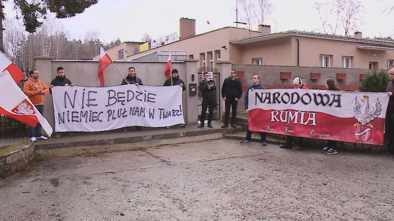 Manifestacja stowarzyszenia „Narodowa Rumia”