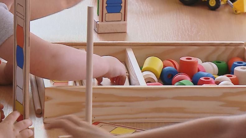 Dwulatków debiut w przedszkolu