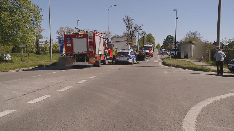 Śmiertelny wypadek na przejściu dla pieszych