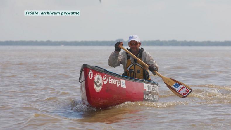 Podróżnik z Kosakowa chce pokonać ekstremalną rzekę