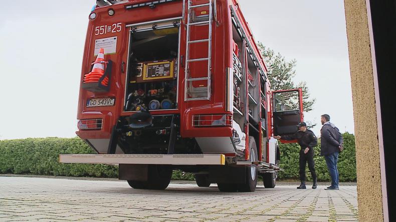 Nowy wóz trafił do wejherowskich strażaków
