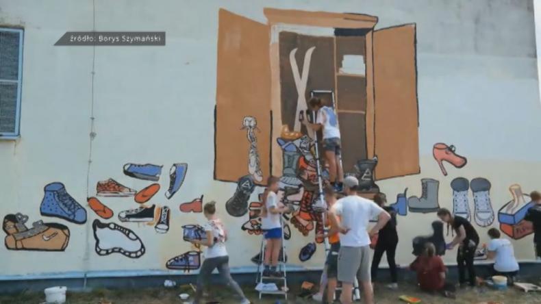 Rumia ma pierwszy mural