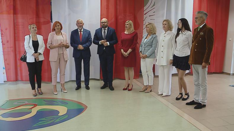 Niezwykłe dzieło ozdobiło wejherowską "Dziewiątkę"