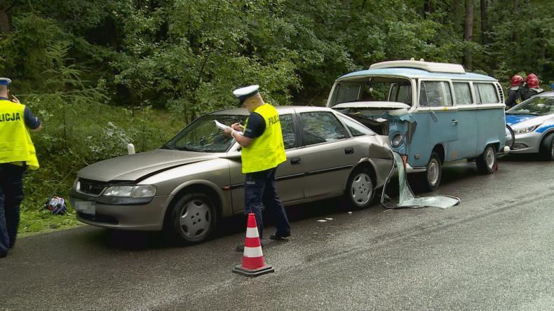 Wypadek w Bieszkowicach