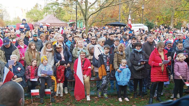 Marsz Niepodległości przeszedł ulicami Wejherowa