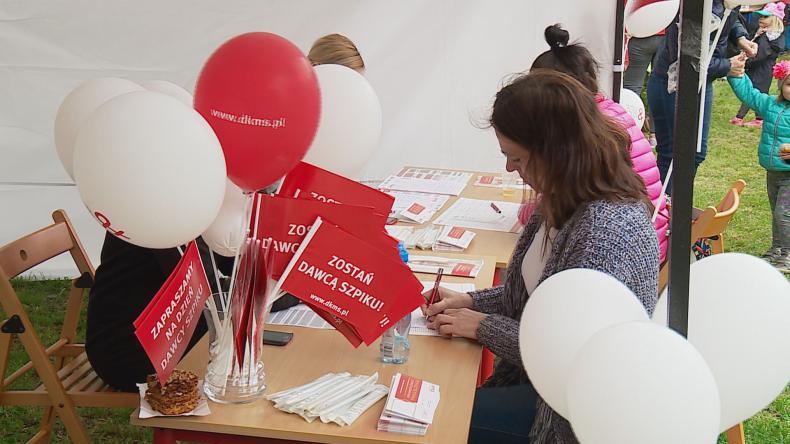 Namawiali do rejestrowania się w bazie dawców szpiku