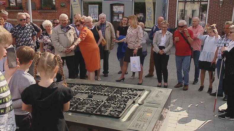 Średniowieczna makieta w centrum Pucka