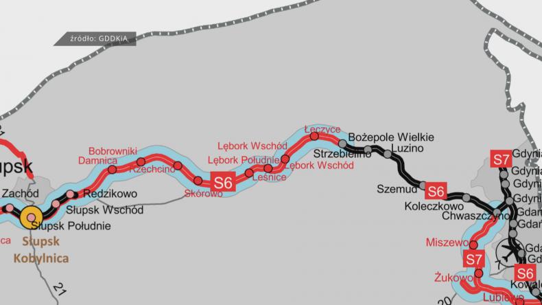 Trwają prace porządkujące teren pod S6