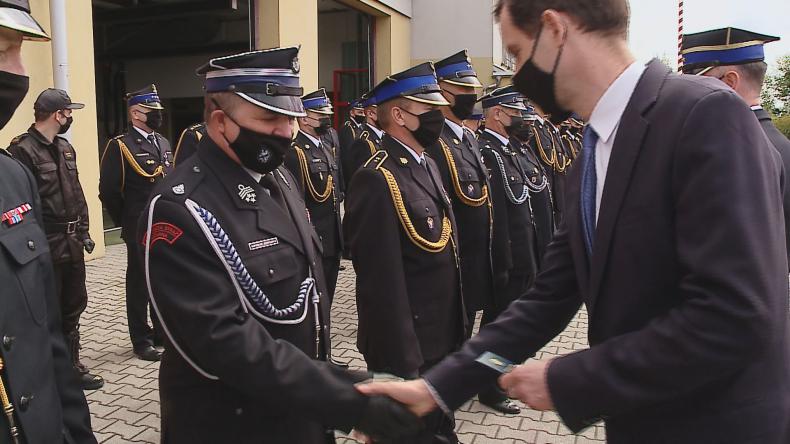 Strażacy z powiatu wejherowskiego świętowali