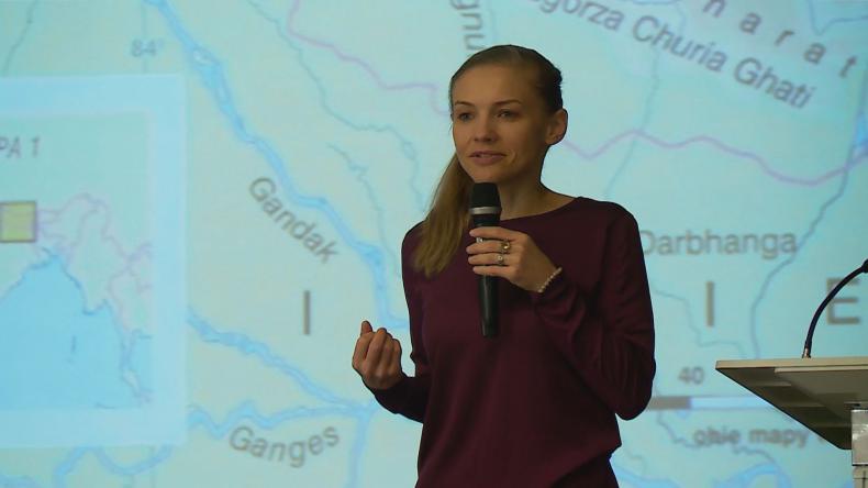 Żywa lekcja geografii z himalaistką Kingą Baranowską