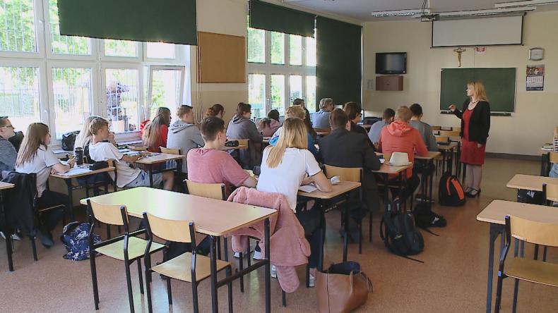 Tomasz Fopke na maturze