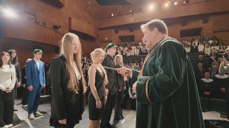 Pasowanie na Adeptów Rzemiosła w Wejherowie