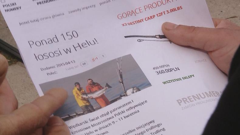 Łowią łososia w konkursie, kiedy na Bałtyku obowiązuje zakaz