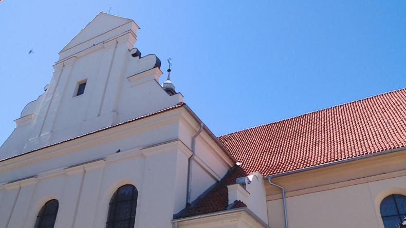 Dach Kolegiaty w remoncie