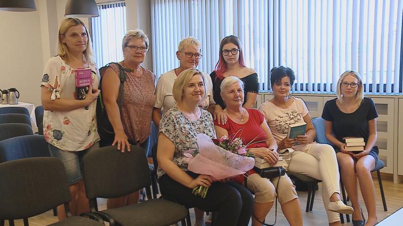 Agnieszka Krawczyk odwiedziła czytelników w Bolszewie