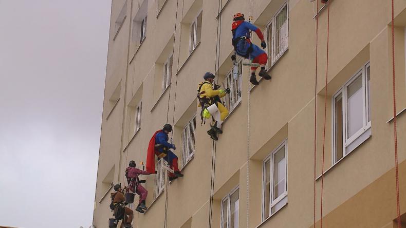 „Alpiniści dla WOŚP” w wejherowskim szpitalu