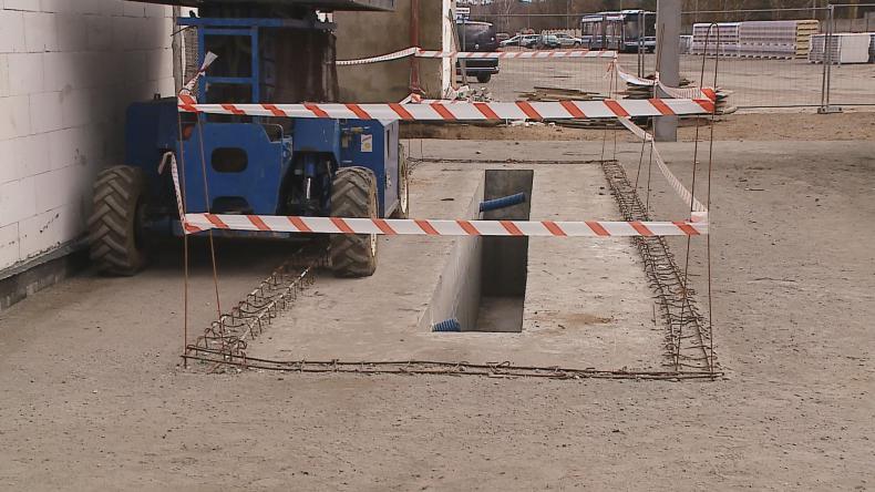 Wiecha zawisła na warsztacie MZK Wejherowo