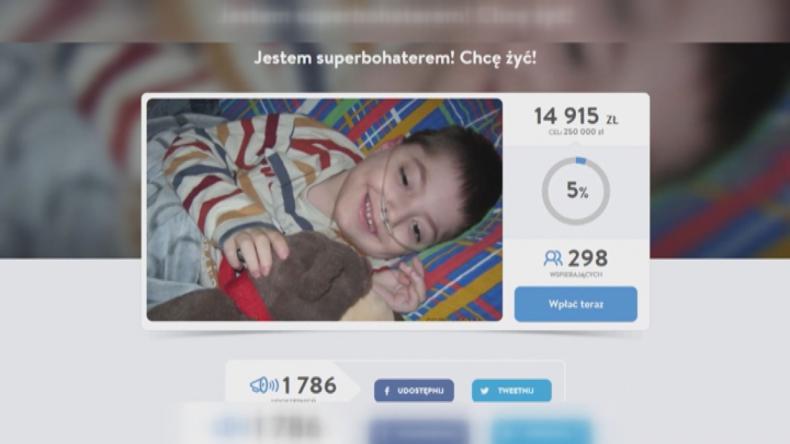 Będzie zbiórka dla Przemka z Gościcina