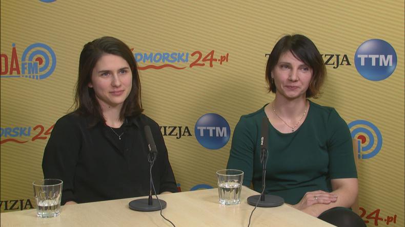 Natalia Glonek i Grażyna Pławecka