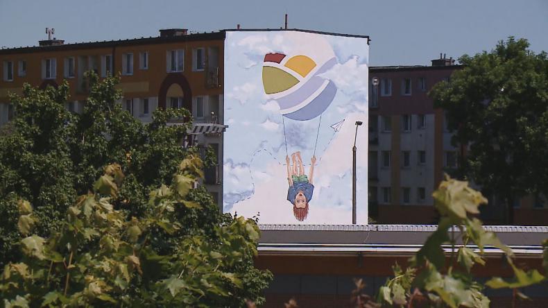 Rumski mural już gotowy