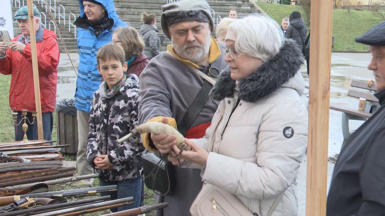 W Miejskim Parku w Redzie odbyła się żywa „Lekcja historii”
