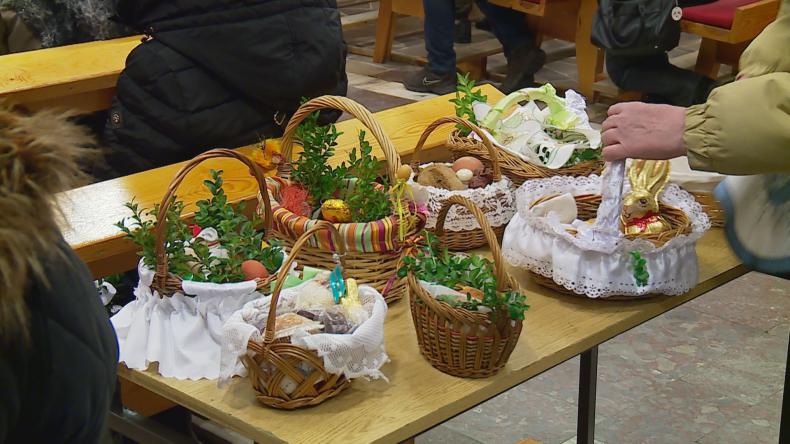 Poświęcenie pokarmów w Rumi