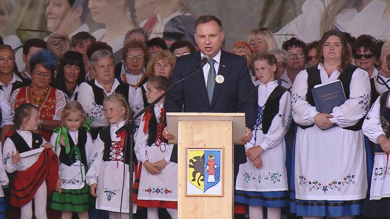 Prezydent podziękował Kaszubom za ich zasługi dla Polski