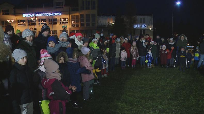 Jego przybycie rozświetliło całą gminę