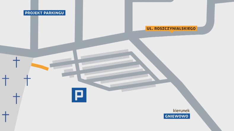 Na Wszystkich Świętych będzie o 300 miejsc parkingowych więcej