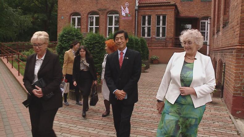 Ambasador Japonii z wizytą w Wejherowie