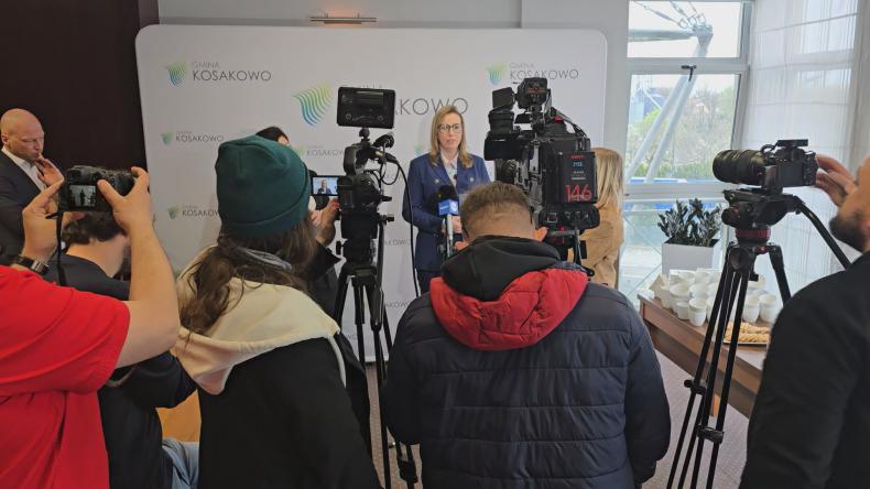 Konferencja prasowa w Urzędzie Gminy Kosakowo