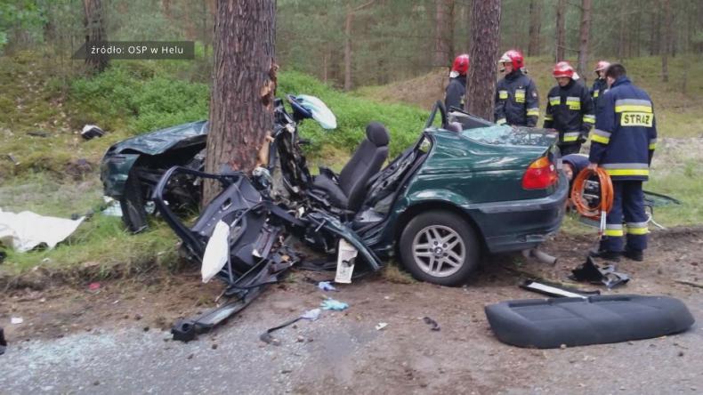 Tragiczny wypadek na trasie Jurata-Hel