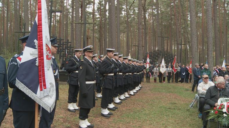 Upamiętnili ofiary zbrodni w lesie piaśnickim